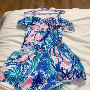 Kids lily lulitzer romper